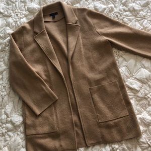 J. Crew Open Front Sweater Blazer